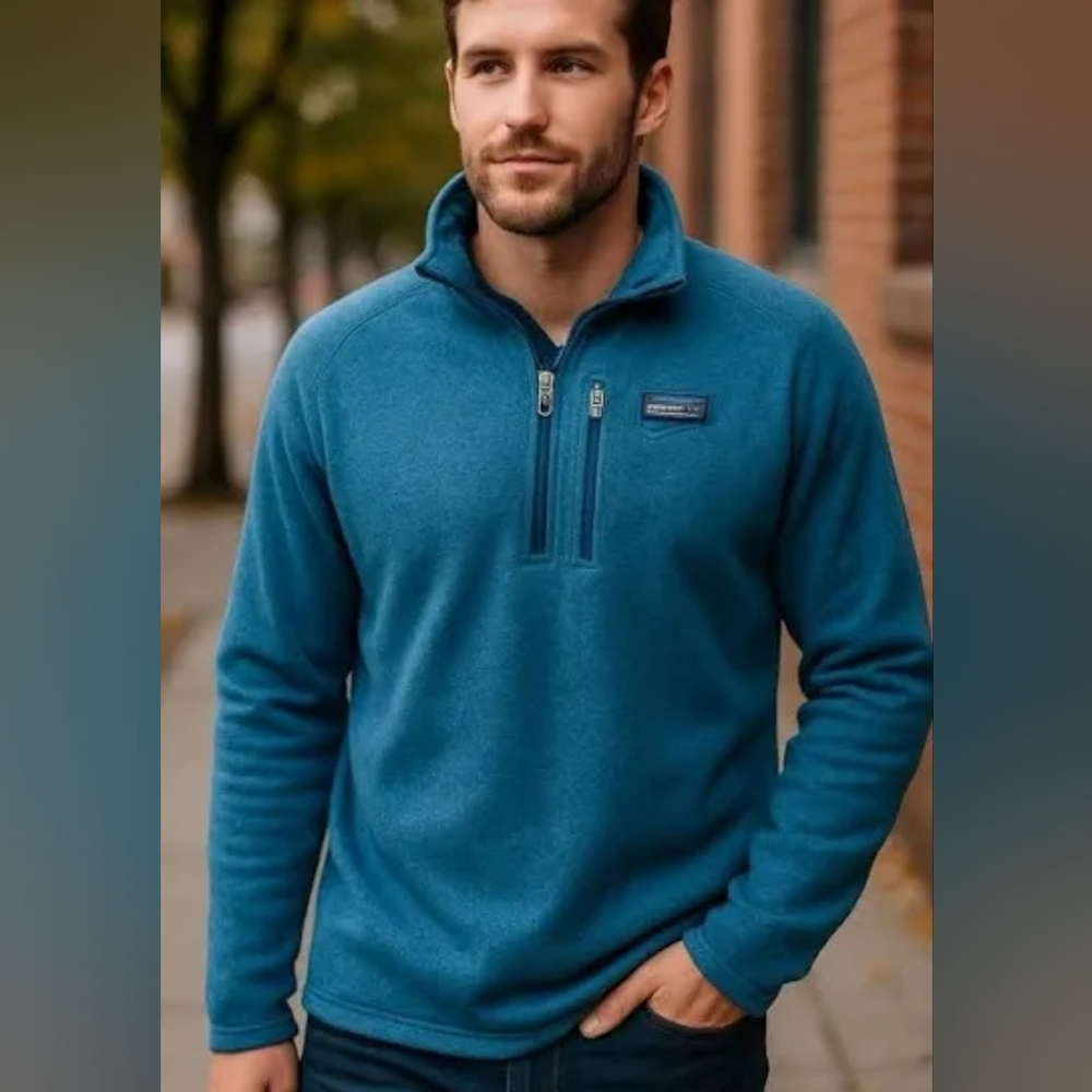 Patagonia Steel Blue Fleece Jacket